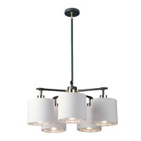 Lampe de plafond à 5 flammes E27 réglable...