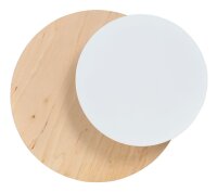 Applique intérieure bois métal G9 ronde...
