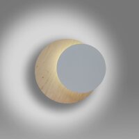 Applique intérieure bois métal G9 ronde...