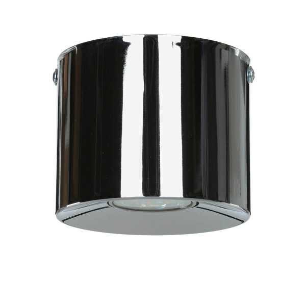 Spot de plafond en métal chromé GU10 lumière accentuée