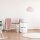 Lampe pour chambre denfant Mur Rose Nuage 2x G9 Métal WOLKI