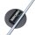 Applique LED 3000 K noir métal plat long 93 cm