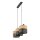 Lampe à suspendre Moderne allongée 3 flammes Noir Naturel E27