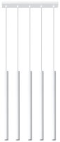 Suspension minimaliste Blanc 4x G9 Cuisine Table à...