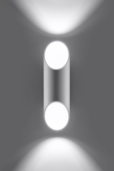Applique murale Up & Down Spot Blanc H:30cm Ø10cm NIXON