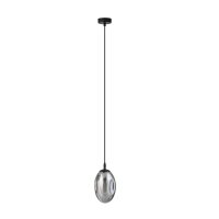 Lampe &agrave; suspendre verre fum&eacute; Abat-jour...