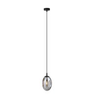 Lampe à suspendre verre fumé Abat-jour...