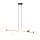Lampe à suspendre métal verre abat-jour sphérique E14 décoratif