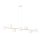 Lampe à suspendre blanc or 8x E14 verre métal 140 cm grande