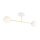 Plafonnier blanc or 2 flammes 55 cm E14 ANNETTA