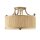 Plafonnier Tissu &Oslash;36cm rond Classique Salon