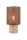Lampe de table Marron Tissu Bois E27 30 cm de haut confortable