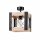 Plafonnier Rustikal carré L : 20 cm petit E27 bois métal