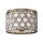 plafonnier cristal rond moderne salon
