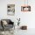 Lampe à suspendre Bois Métal Rustique L : 33 cm réglable en hauteur