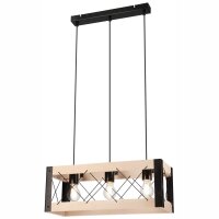 Lampe à suspendre Rustique L : 53 cm E27...
