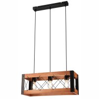 Suspension Rustique L : 53 cm réglable en hauteur...