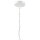 Lustre blanc 3 flammes E27 Ø 42 cm Métal Rustique