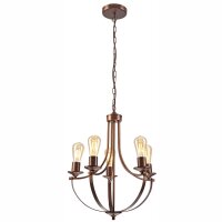 Lustre Rustique Métal Ø 45 cm 5-flamme E27...