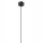 Lampe à suspendre métal noir chrome Ø 20 cm E27 réglable en hauteur