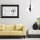 Lampe à suspendre métal verre noir blanc 2x E27 Abat-jour sphérique