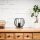 Lampe de table noire E27 petite H : 16 cm Métal Bois Rétro