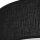Plafonnier noir Ø 45 cm rond plat faible éblouissement 2x E27 Tissu