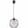 Suspension Noir Ø 24 cm Métal Fil Abat-jour E27 KARNA