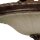 Plafonnier SERNOY en bronze crème Ø48cm verre métal