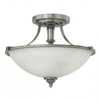 Plafonnier rond en verre Abat-jour Ø31cm 3x E27...
