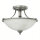 Plafonnier rond en verre Abat-jour Ø31cm 3x E27 LESLANE