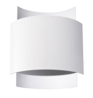 Applique intérieure Up Down métal blanc H :...