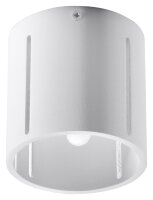 Spot de plafond rond petit &Oslash; 10 cm Blanc...