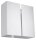 Applique blanche métal angulaire Up Down 2x G9 décoratif