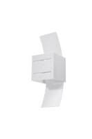 Applique murale CARLO en blanc