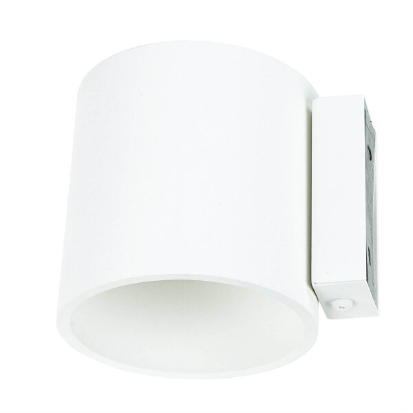 Applique ronde moderne RODA Blanc