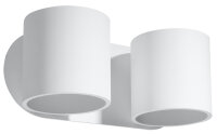Applique Up Down Blanc Aluminium Moderne Styl&eacute;