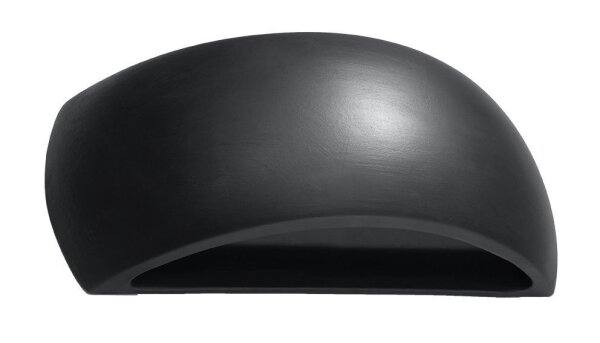 Applique murale noire en céramique Moderne Up Down indirecte
