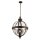 Lampe &agrave; suspendre Antique en bronze Vintage ronde table &agrave; manger