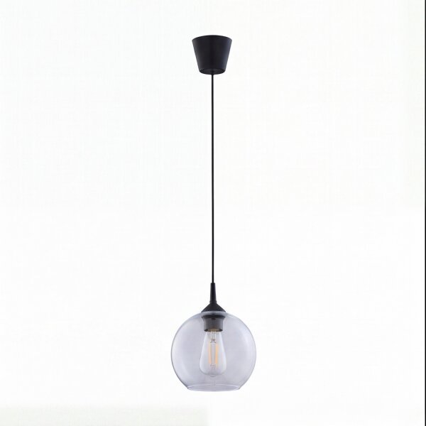 Suspension Ø 18 cm E27 verre sphère ajustable
