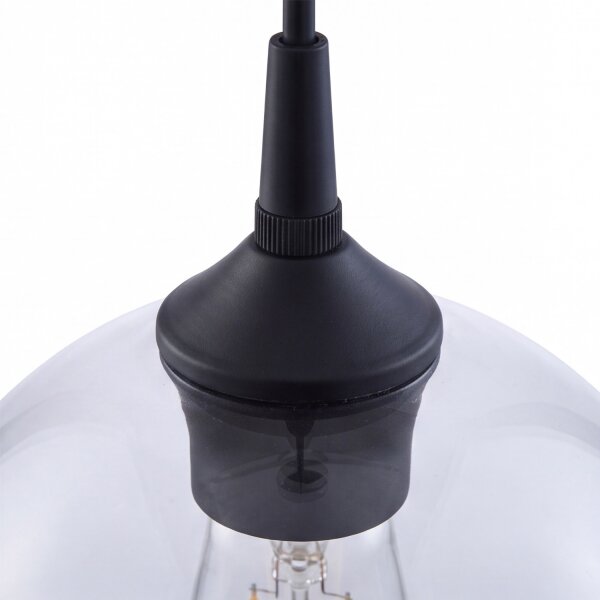 Suspension Ø 18 cm E27 verre sphère ajustable