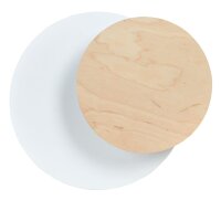 Applique murale scandinave ronde G9 lumi&egrave;re indirecte