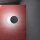 Applique murale noire ronde G9 éclairage indirect