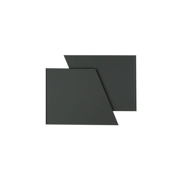Applique extravagante BLOX Noir Up Down G9