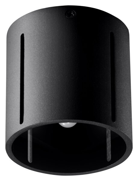 Plafonnier Noir petit Ø 10 cm Métal G9 Spot