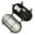 Lampe dextérieur laiton verre strié E27 IP64 Maritim SKIATHOS