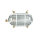 Applique dextérieur laiton verre cannelé Maritim blanc
