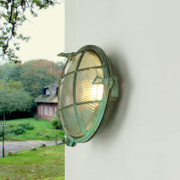 Applique extérieure laiton verre Maritim Ø...