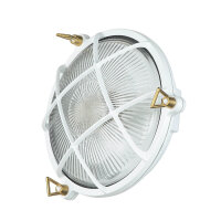 Lampe dextérieur blanc laiton verre Ø 21 cm...