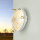 Lampe dextérieur blanc laiton verre Ø 21 cm E27 IP64 SERIFOS
